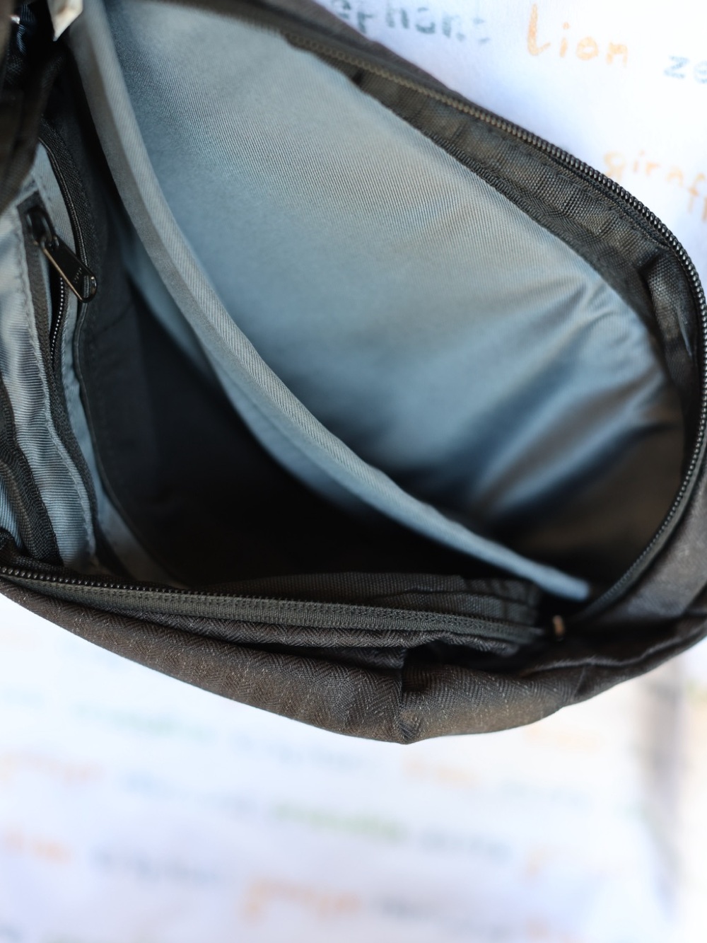 Sleek Black Crossbody Sling Bag by (No Brand) - Picture 6 of 7